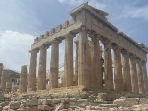 Der Parthenon auf der Akropolis